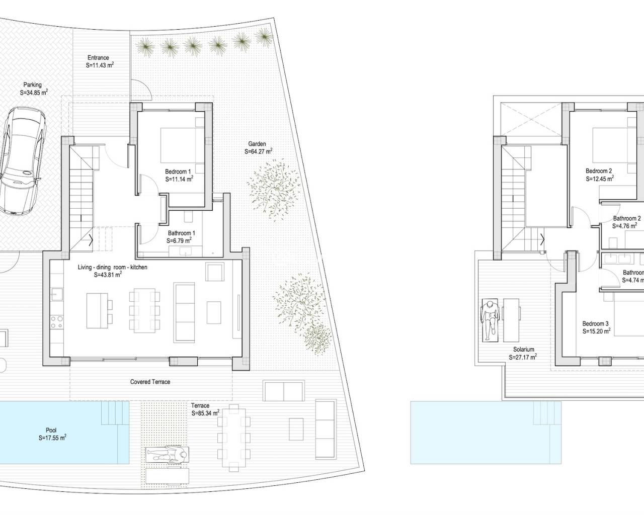 Nueva construcción - Chalet independiente -
Los Alcázares - Roda Golf