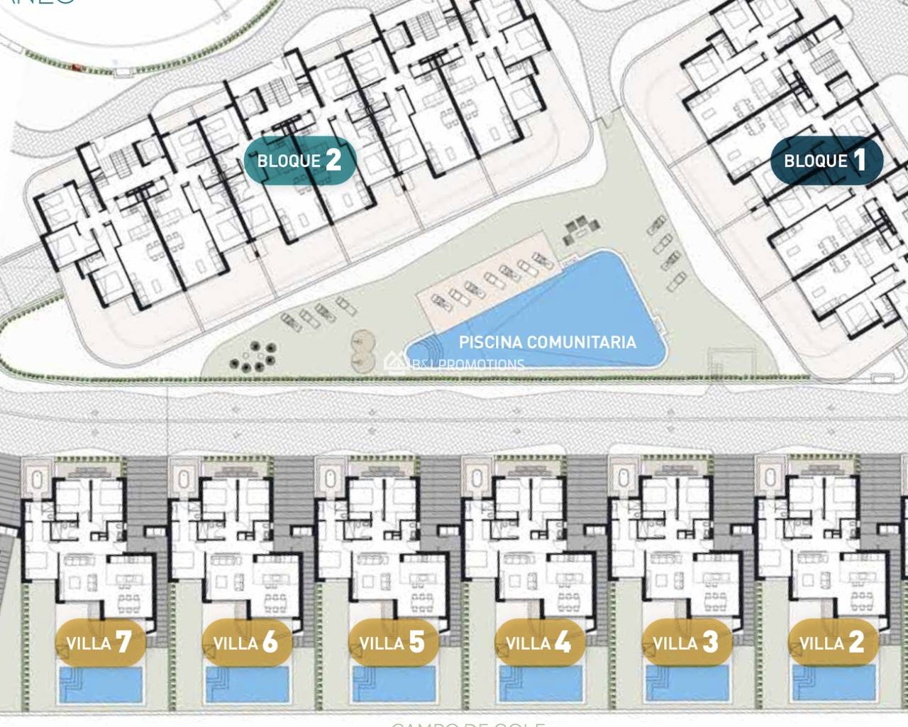 Nueva construcción - Chalet independiente -
Los Alcázares - Serena Golf