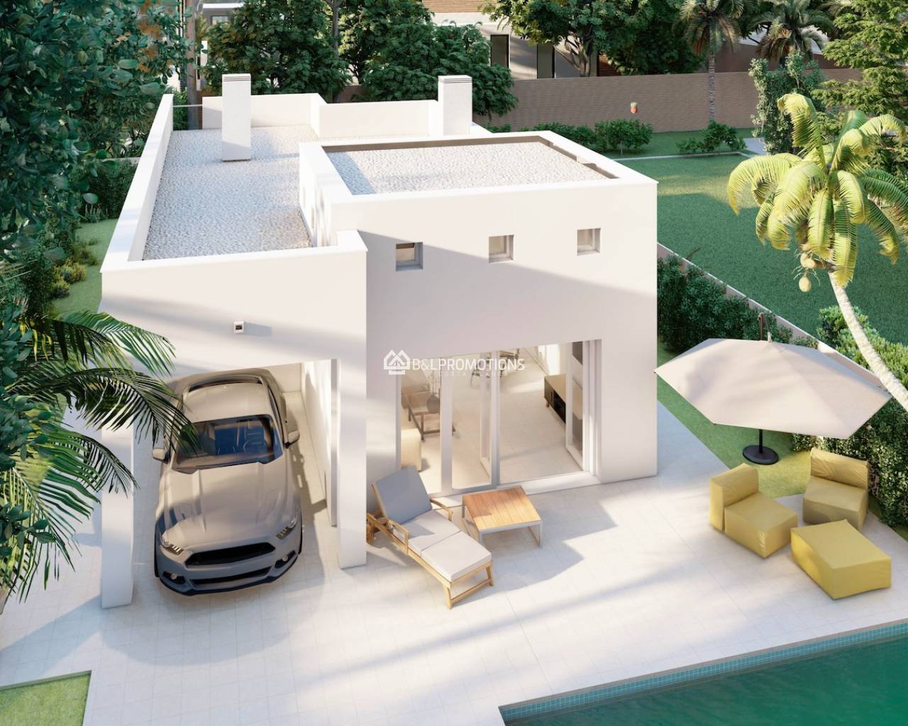 Nueva construcción - Chalet independiente -
Los Alcázares - Serena Golf