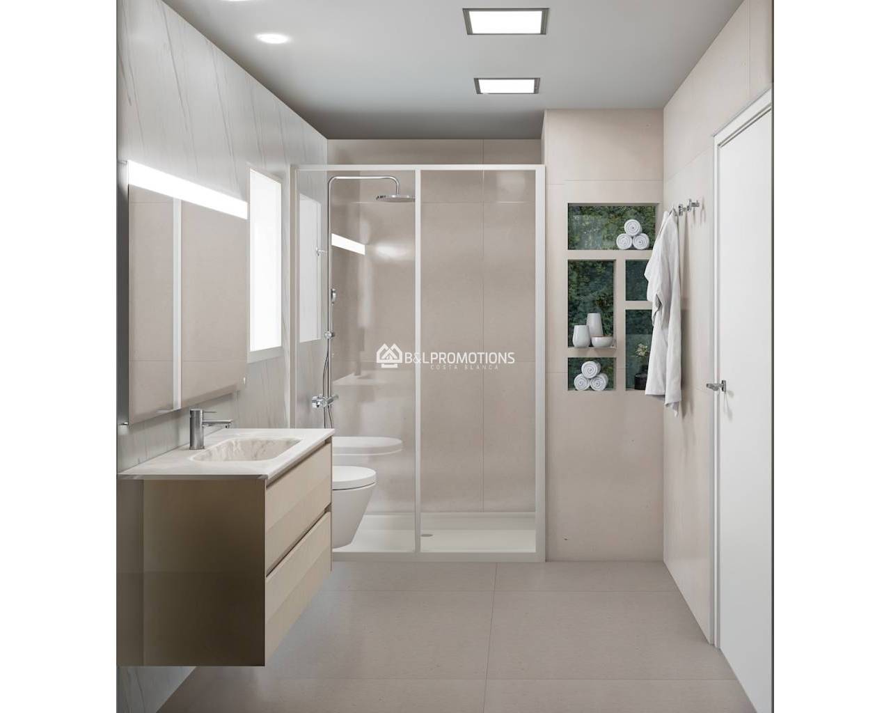 Nueva construcción - Chalet independiente -
Los Alcázares