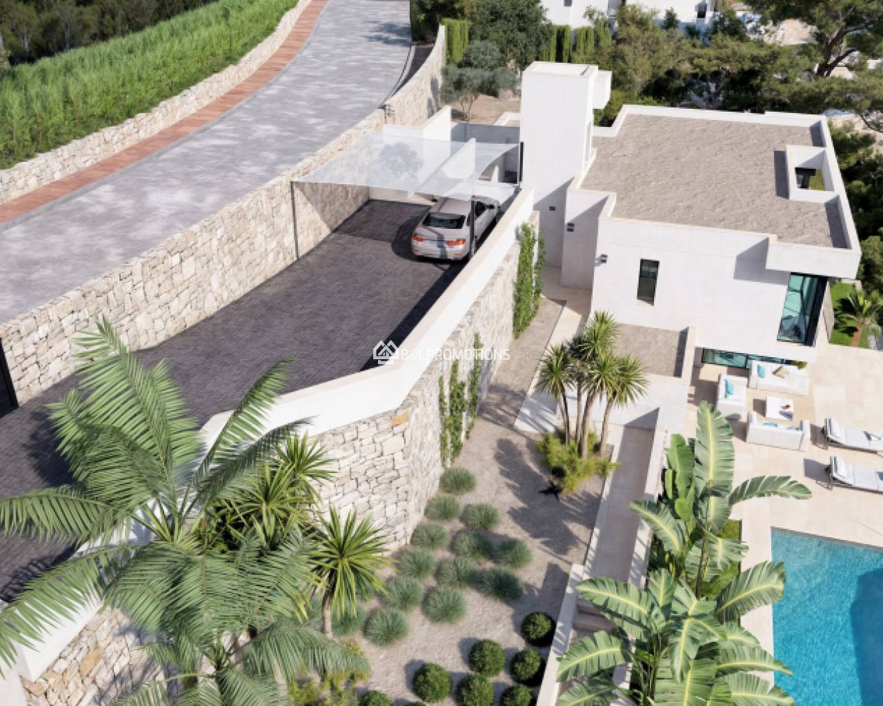 Nueva construcción - Chalet independiente -
Moraira
