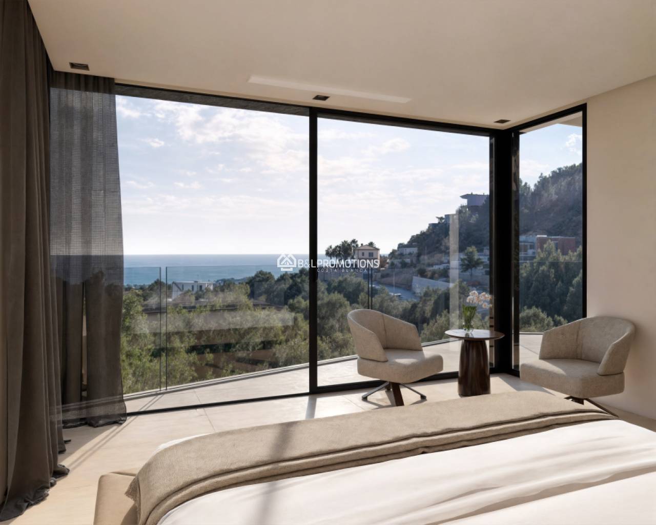 Nueva construcción - Chalet independiente -
Moraira