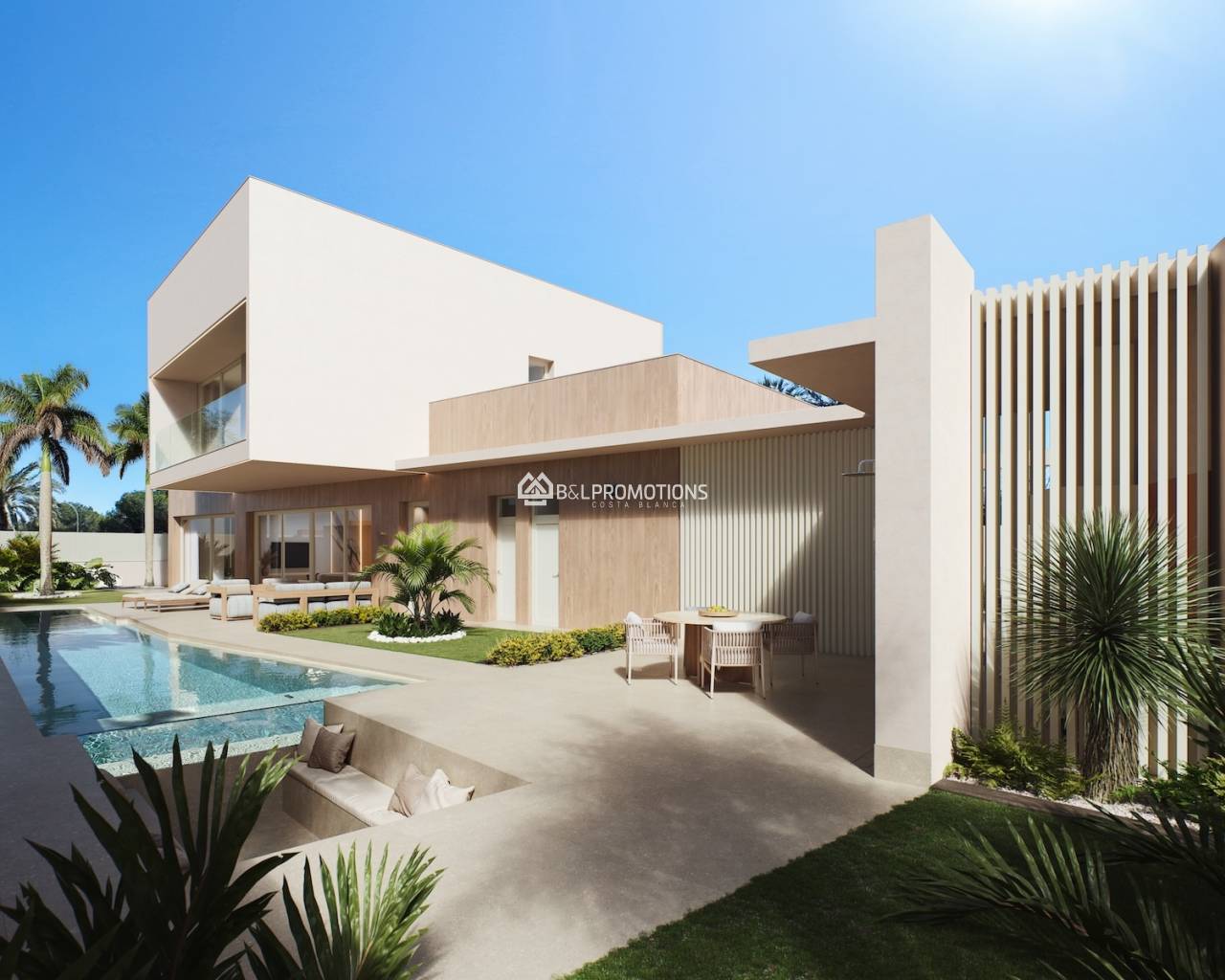 Nueva construcción - Chalet independiente -
Orihuela Costa - Campoamor