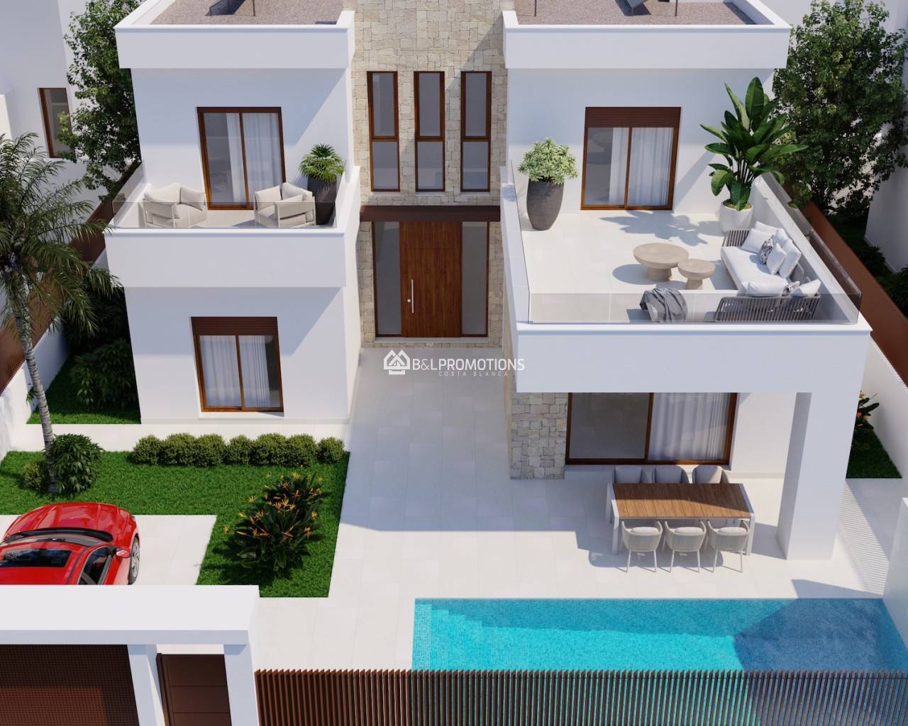 Nueva construcción - Chalet independiente -
Orihuela - Vistabella Golf