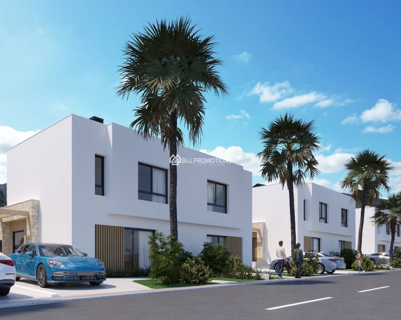 Nueva construcción - Chalet pareado -
Montforte del Cid - Font del Llop Golf