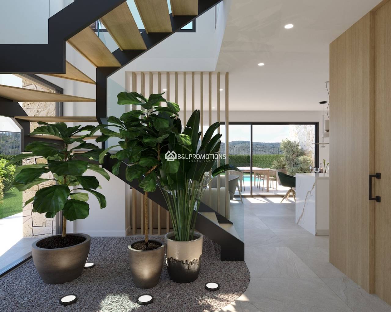 Nueva construcción - Chalet pareado -
Montforte del Cid - Font del Llop Golf