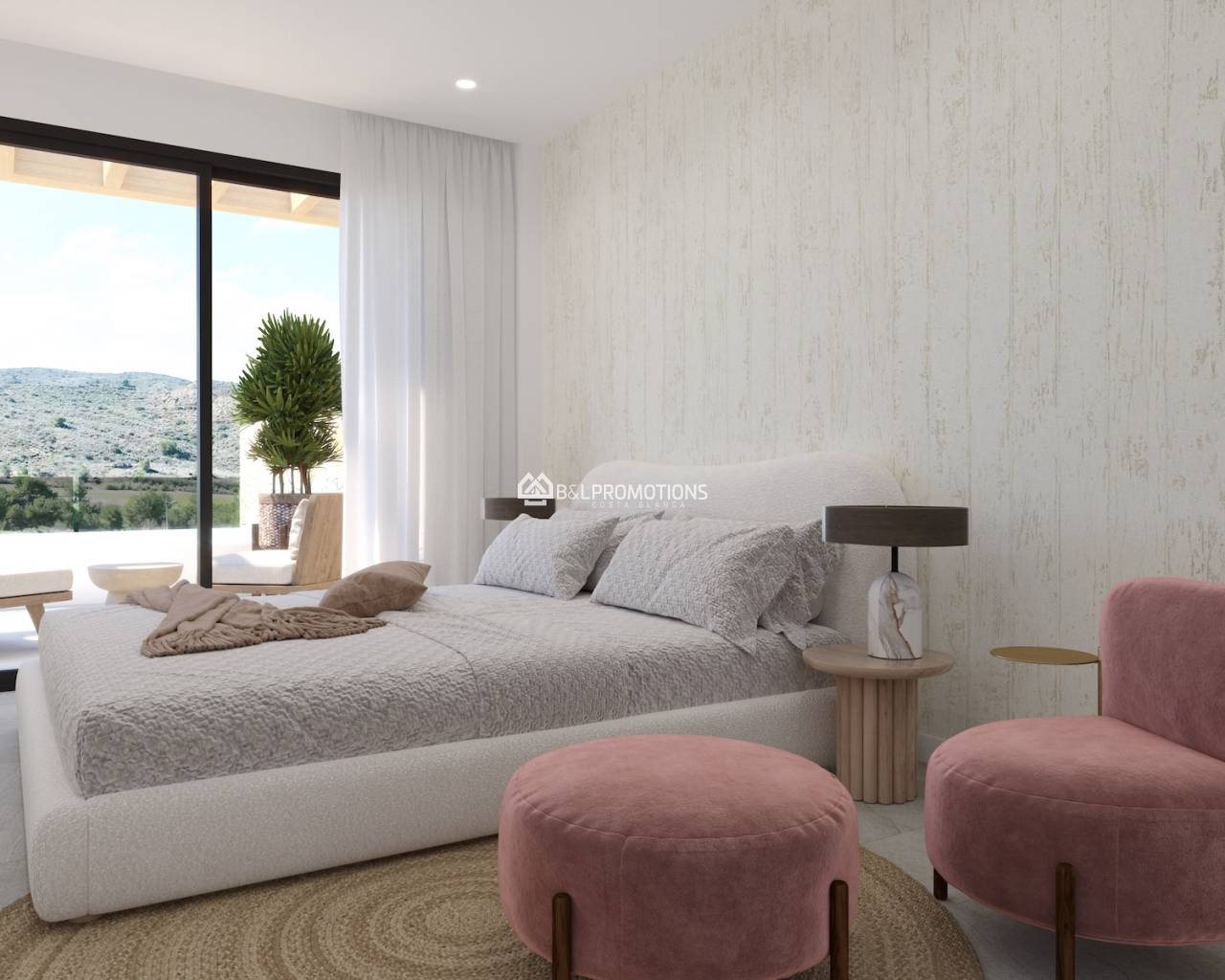 Nueva construcción - Chalet pareado -
Montforte del Cid - Font del Llop Golf