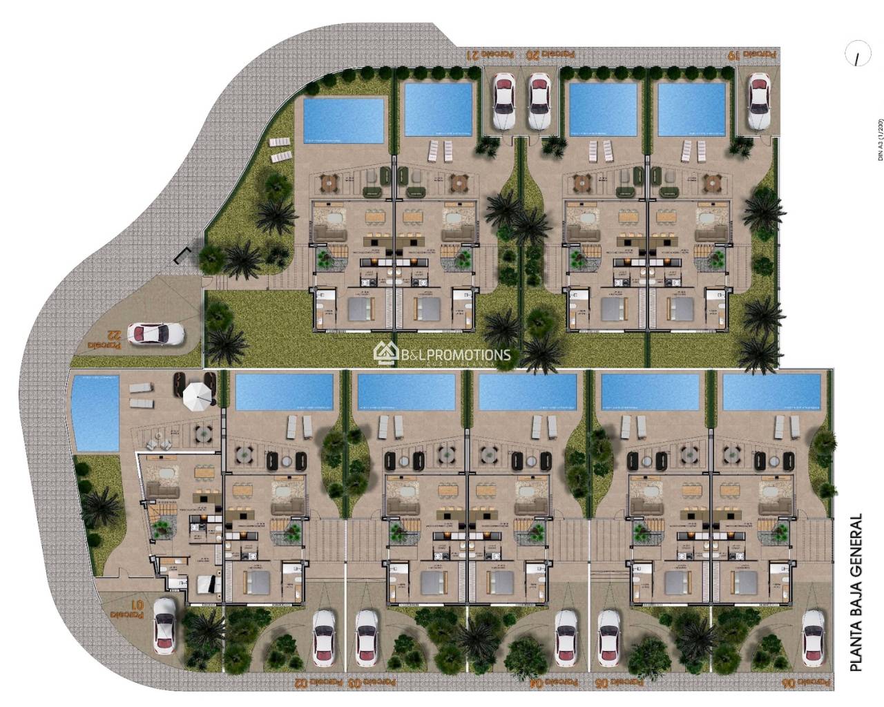 Nueva construcción - Chalet pareado -
Montforte del Cid - Font del Llop Golf