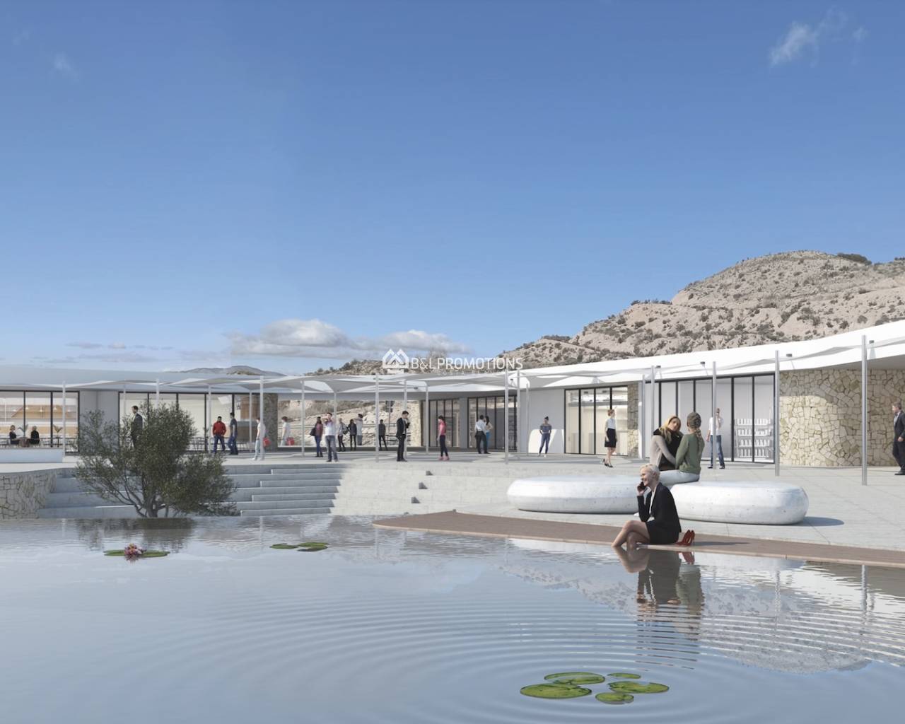 Nueva construcción - Chalet pareado -
Montforte del Cid - Font del Llop Golf