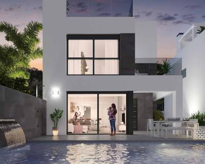 Nueva villa con piscina en venta en Orihuela Costa España 