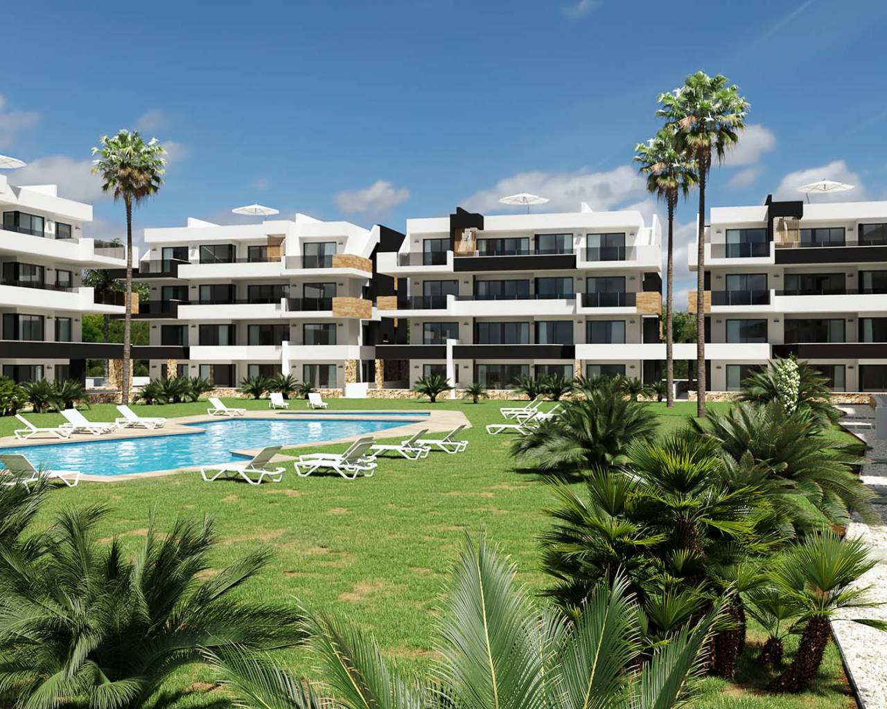 Spacious penthouse with communal pool for sale in Orihuela Costa, Alicante