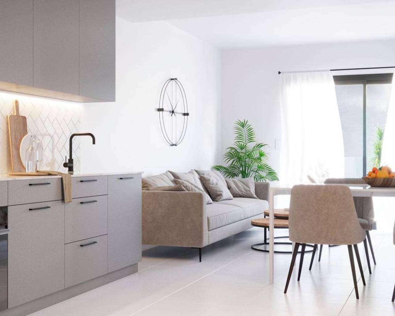 Új építésű ingatlan - Apartman -
San Miguel de Salinas