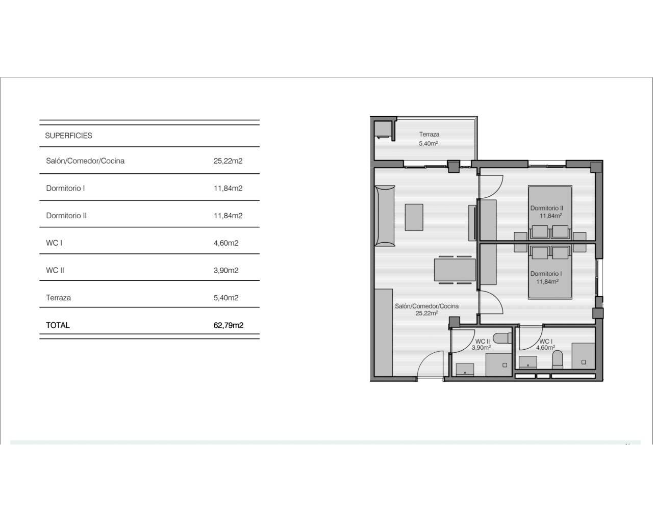 Új építésű ingatlan - Apartman -
San Miguel de Salinas