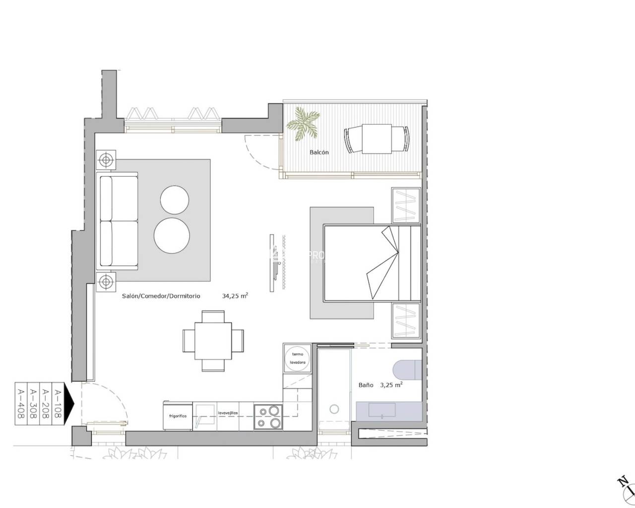 Új építésű ingatlan - Apartman -
San Pedro del Pinatar - Lo Pagan