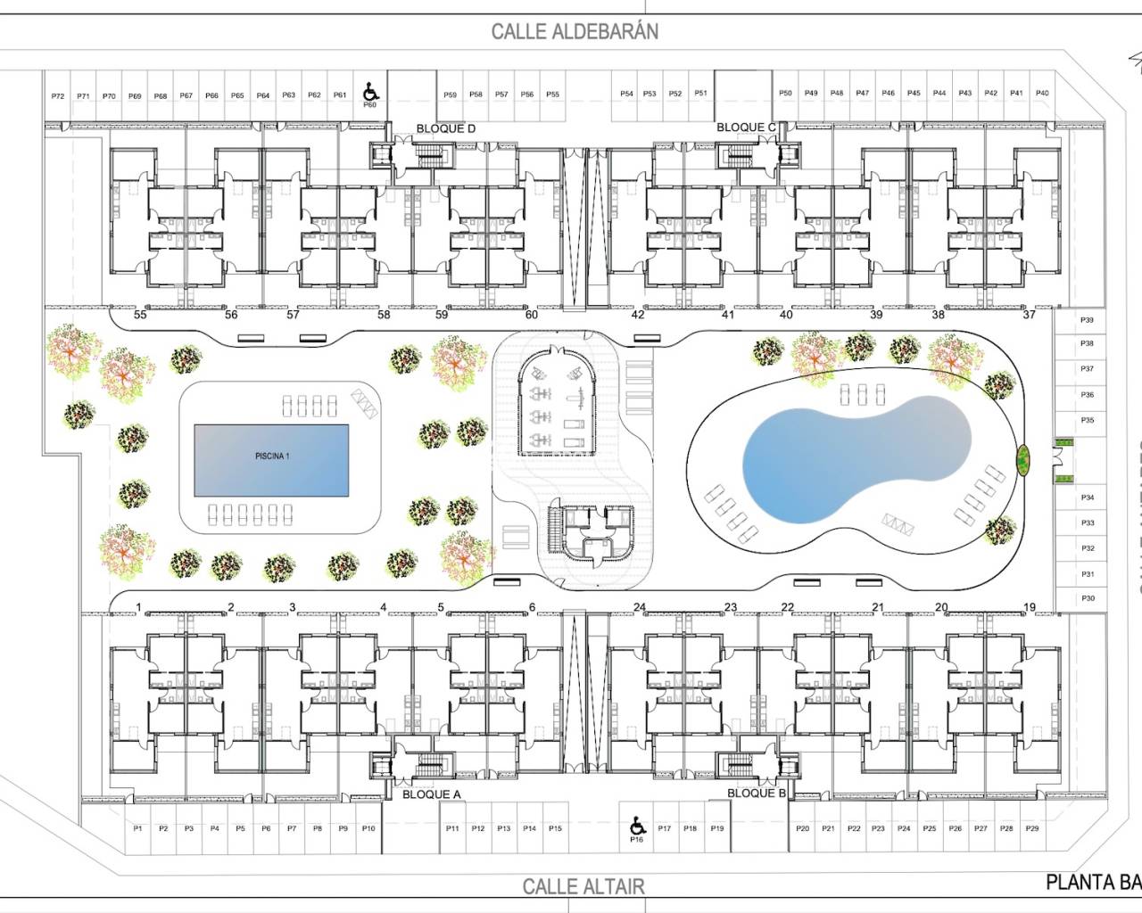 Új építésű ingatlan - Apartman -
Torre Pacheco - Dolores