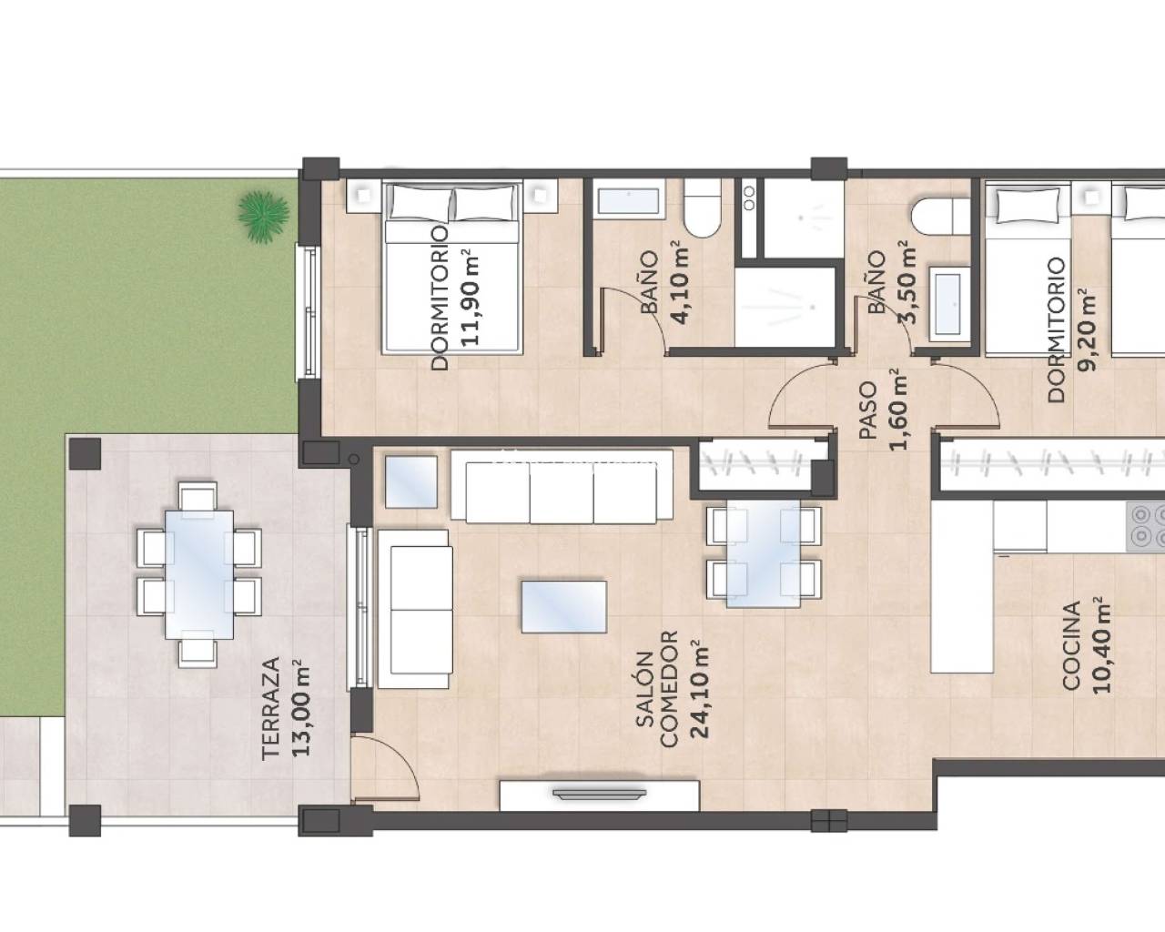 Új építésű ingatlan - Bungaló -
San Miguel de Salinas