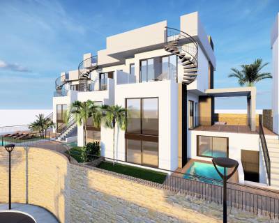 Új építésű ingatlan - Ikerház - Alicante - La Finca Golf