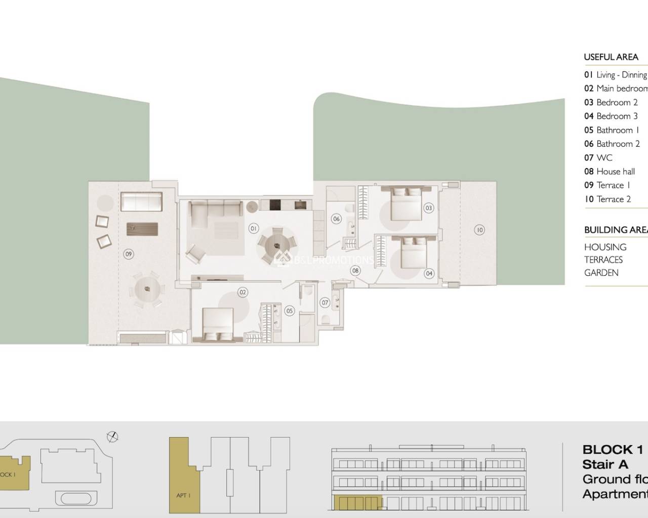 Új építésű ingatlan - Penthouse -
Orihuela Costa - Las Colinas Golf