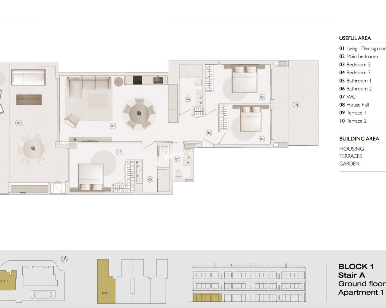 Új építésű ingatlan - Penthouse -
Orihuela Costa - Las Colinas Golf