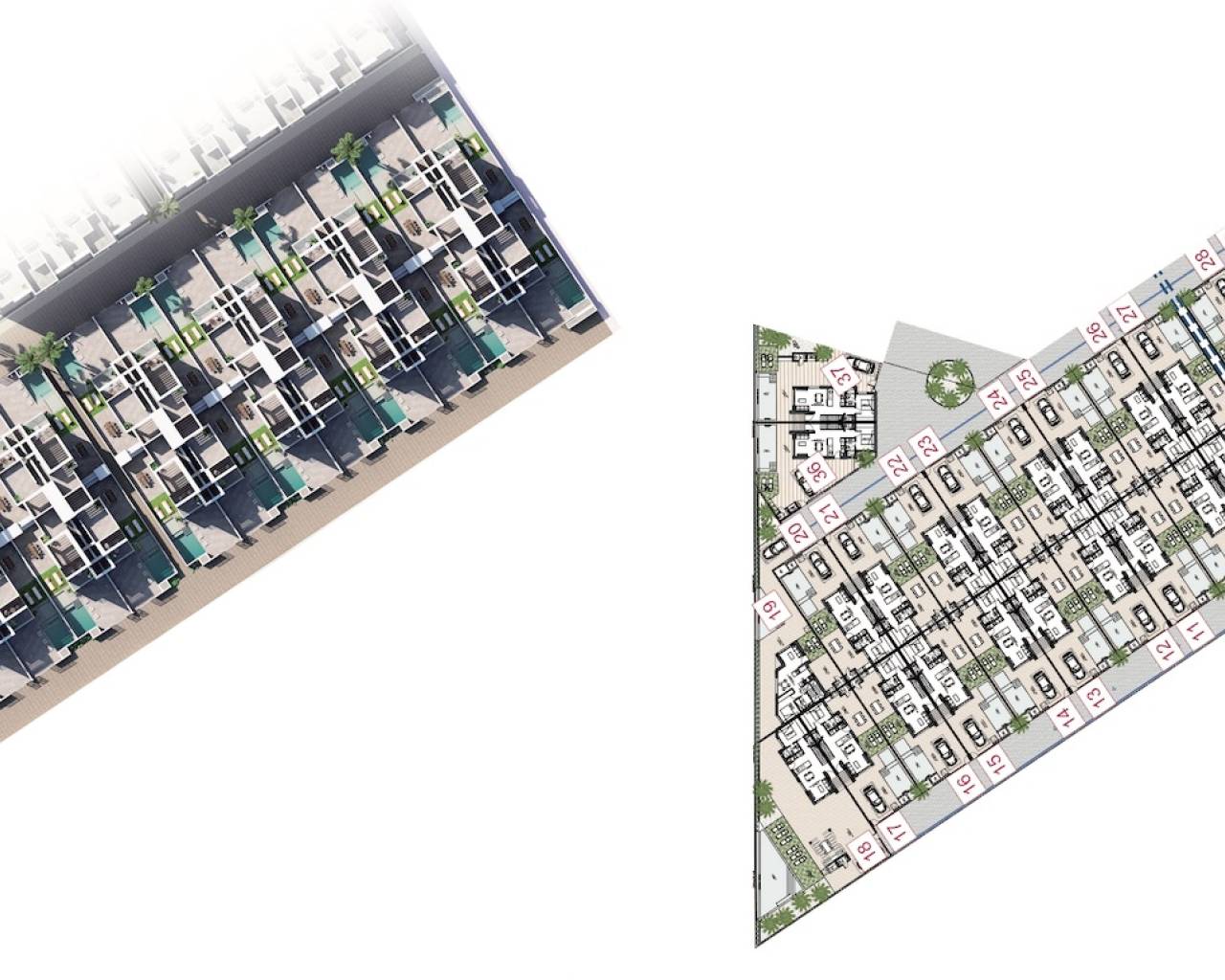 Új építésű ingatlan - Sarokház -
Los Alcázares - Serena Golf
