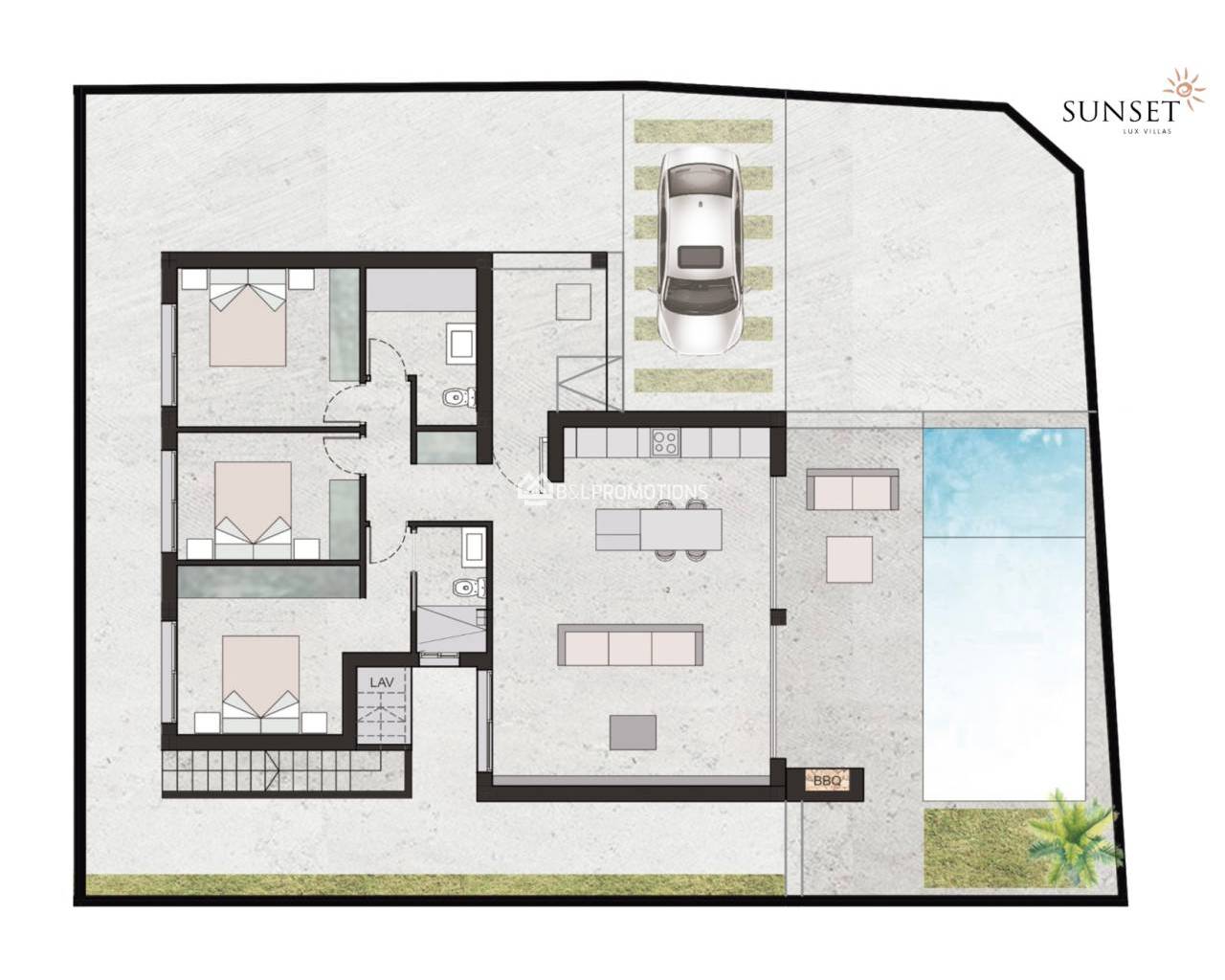 Új építésű ingatlan - Sarokház -
San Pedro del Pinatar