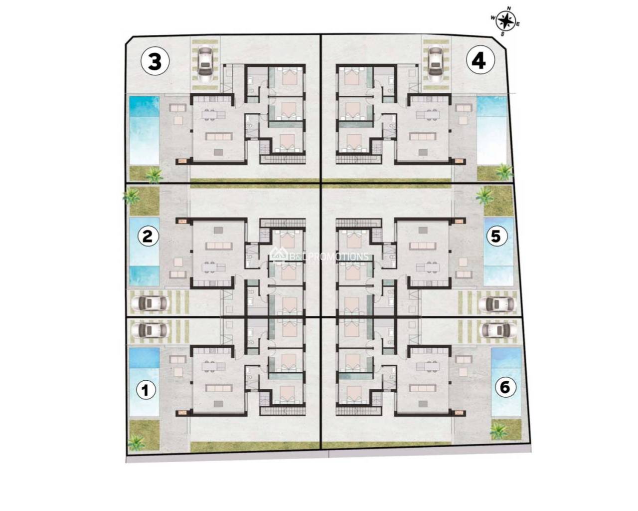 Új építésű ingatlan - Sarokház -
San Pedro del Pinatar