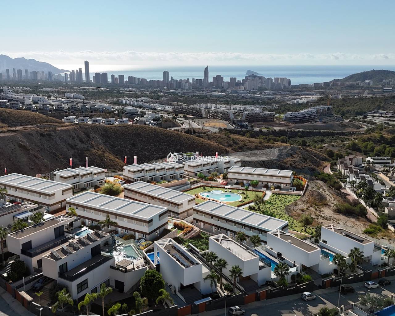 Új építésű ingatlan - Sorház / Duplex -
Finestrat