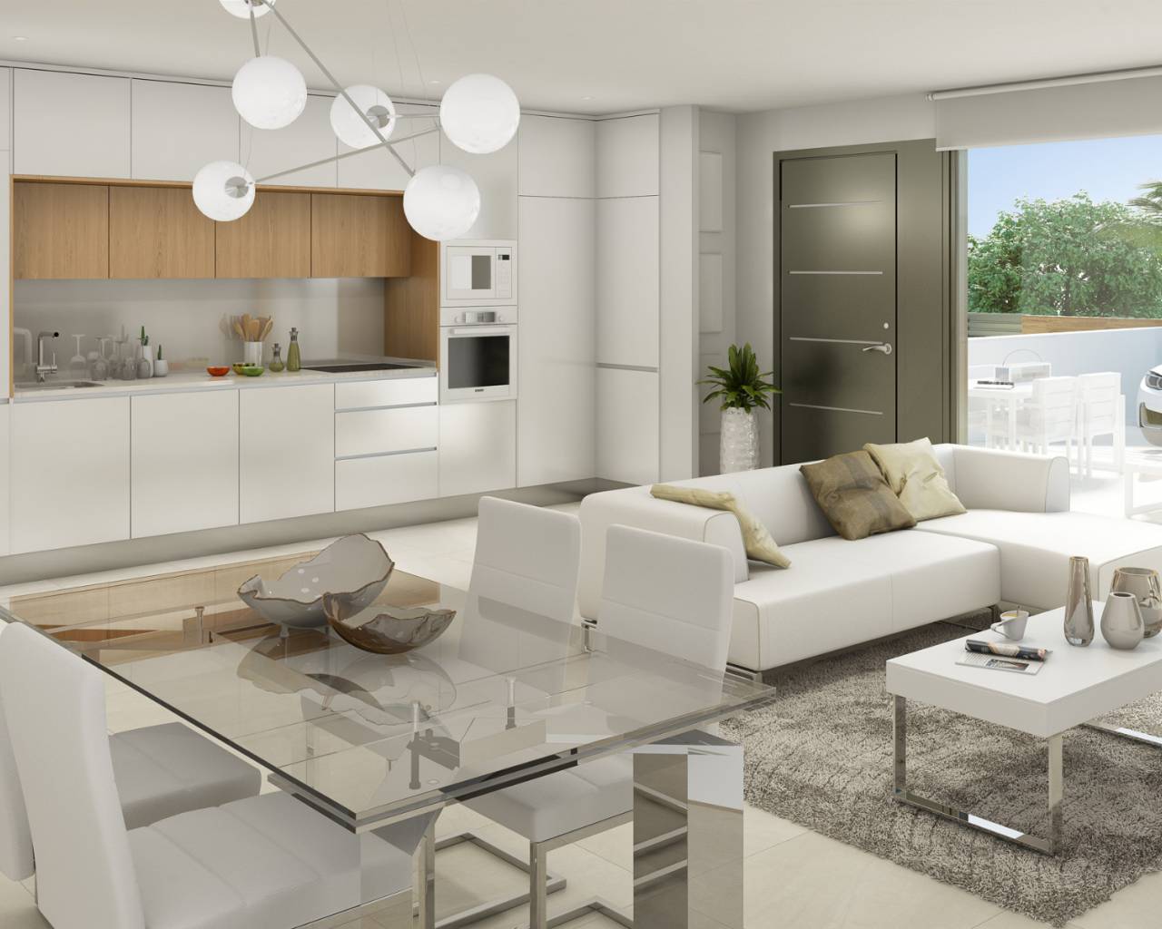 Új építésű ingatlan - Sorház / Duplex - Rojales