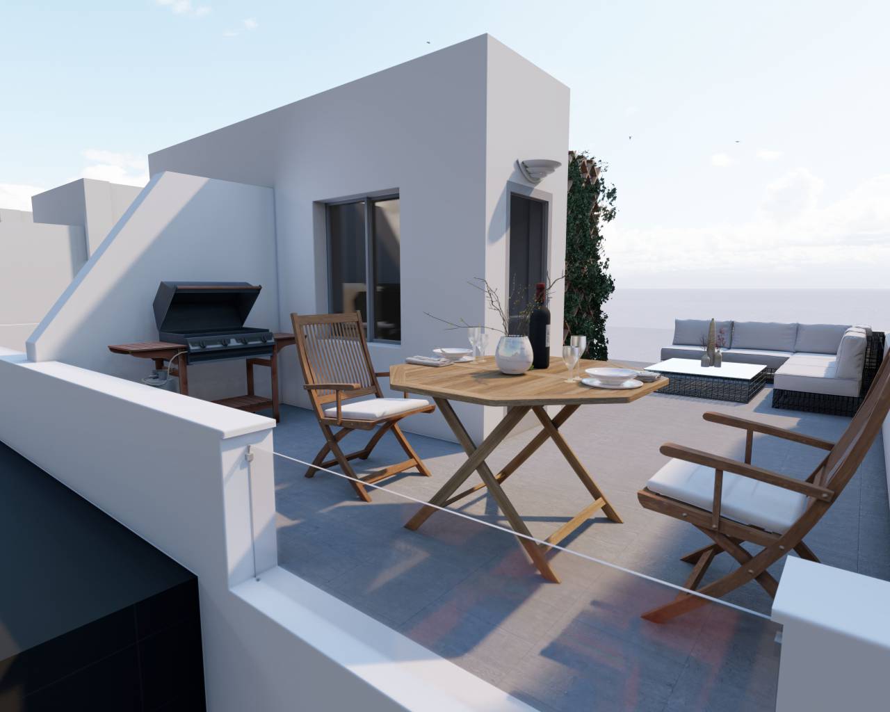 Új építésű ingatlan - Sorház / Duplex - San Javier - Santiago de la Ribera