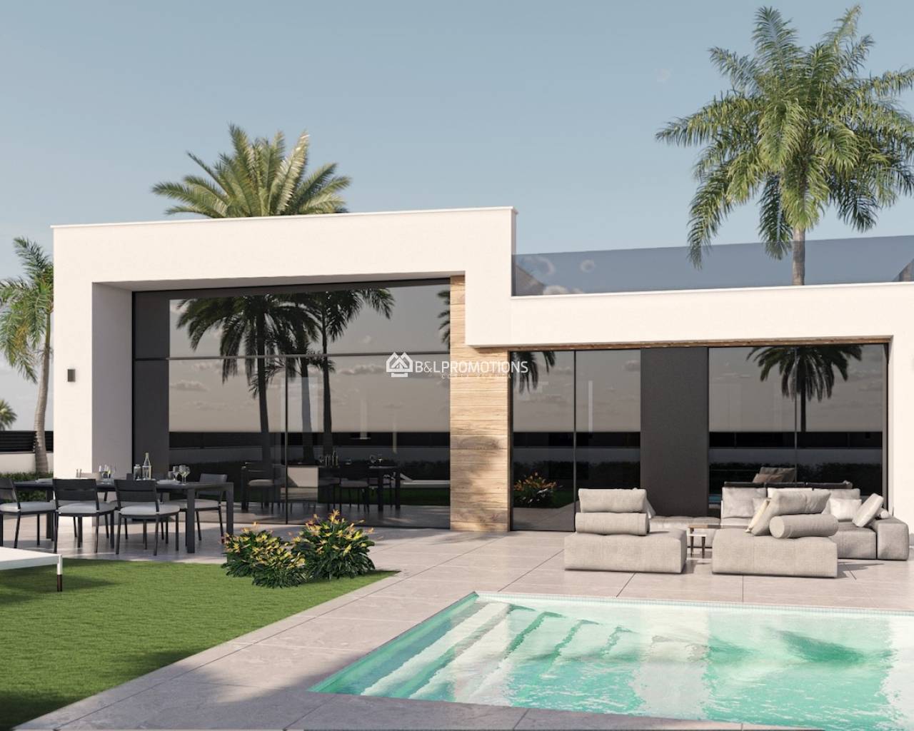 Új építésű ingatlan - Villa -
Alhama - Golf