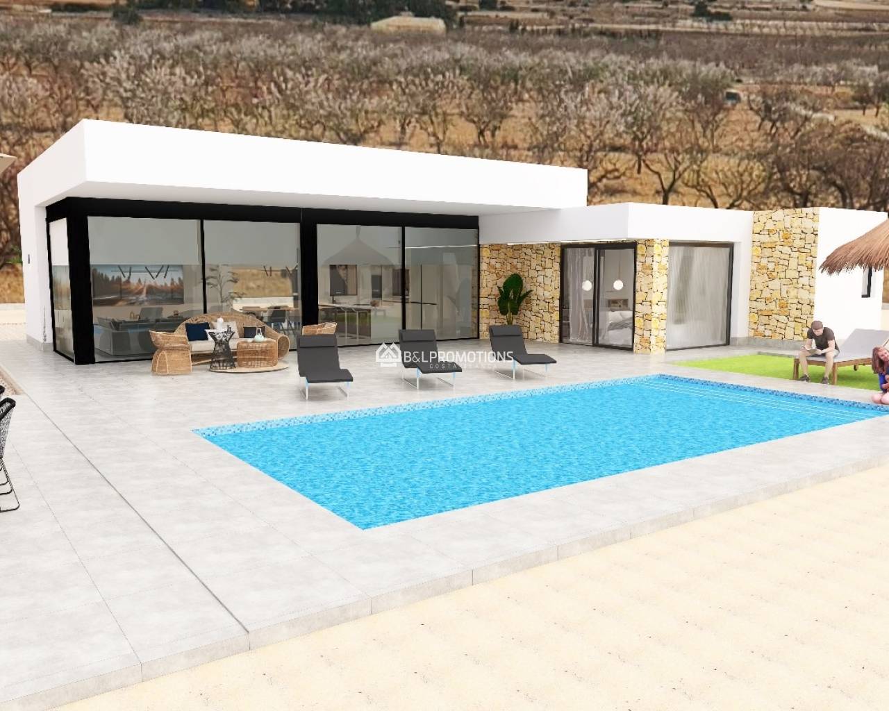 Új építésű ingatlan - Villa -
Alicante - Pinoso