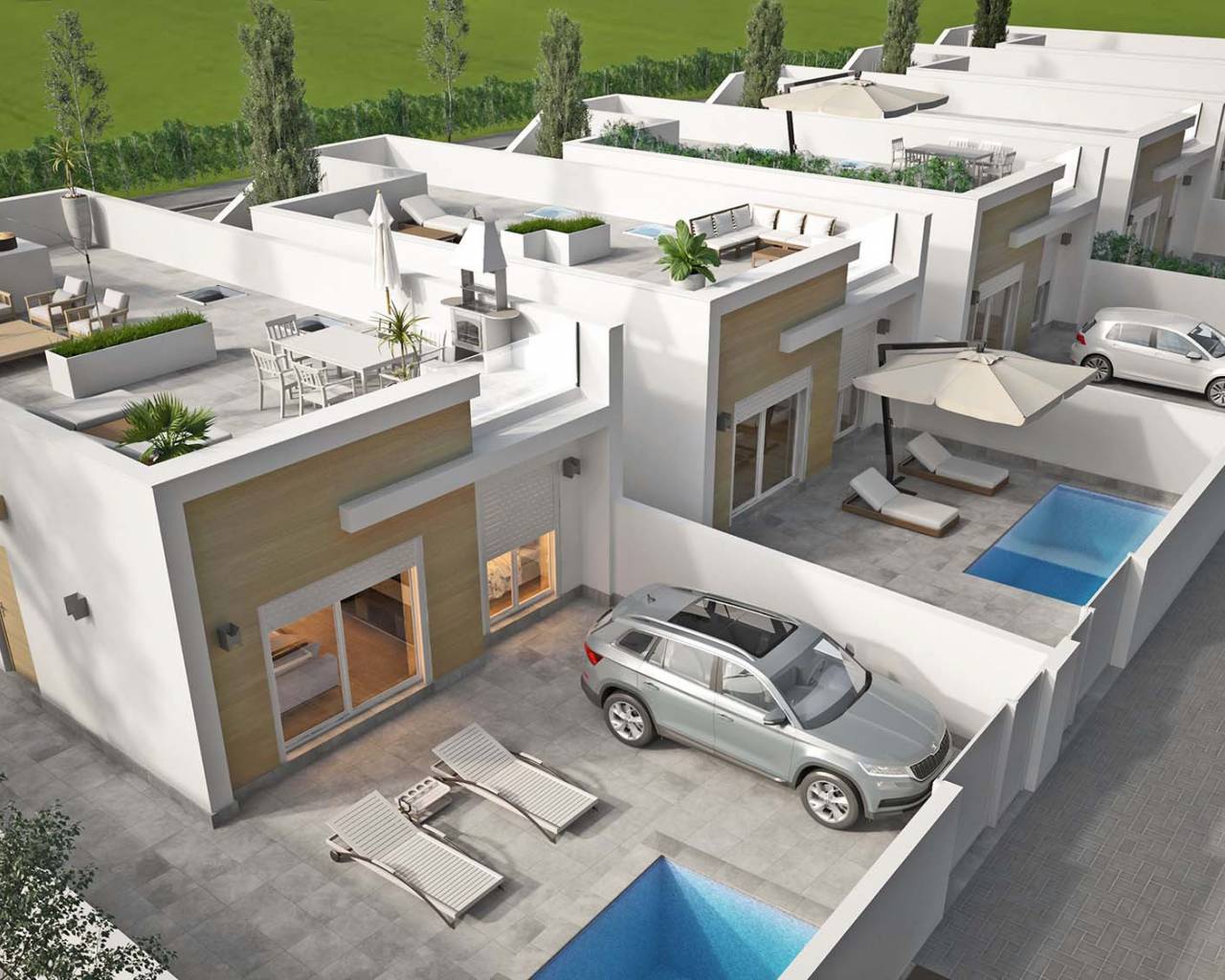 Új építésű ingatlan - Villa - Avileses - Dorfszentrum
