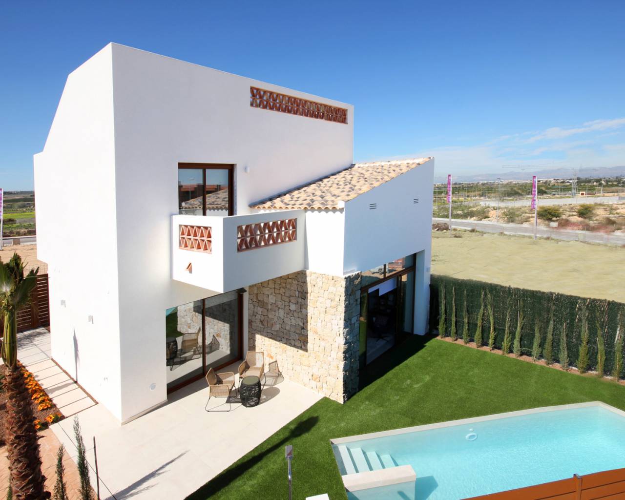 Új építésű ingatlan - Villa - Benijófar
