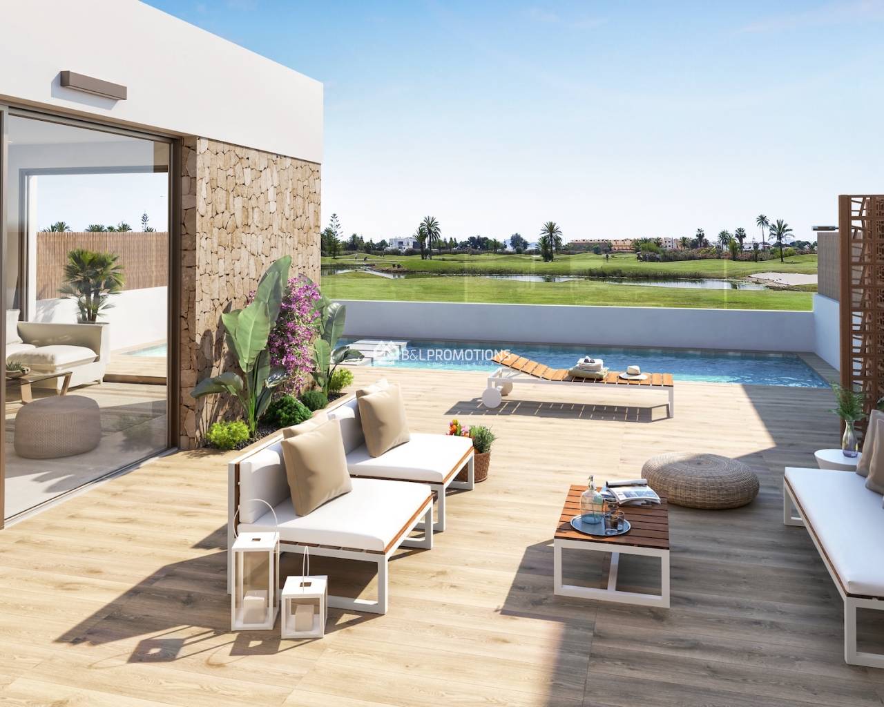 Új építésű ingatlan - Villa -
Los Alcázares - Serena Golf