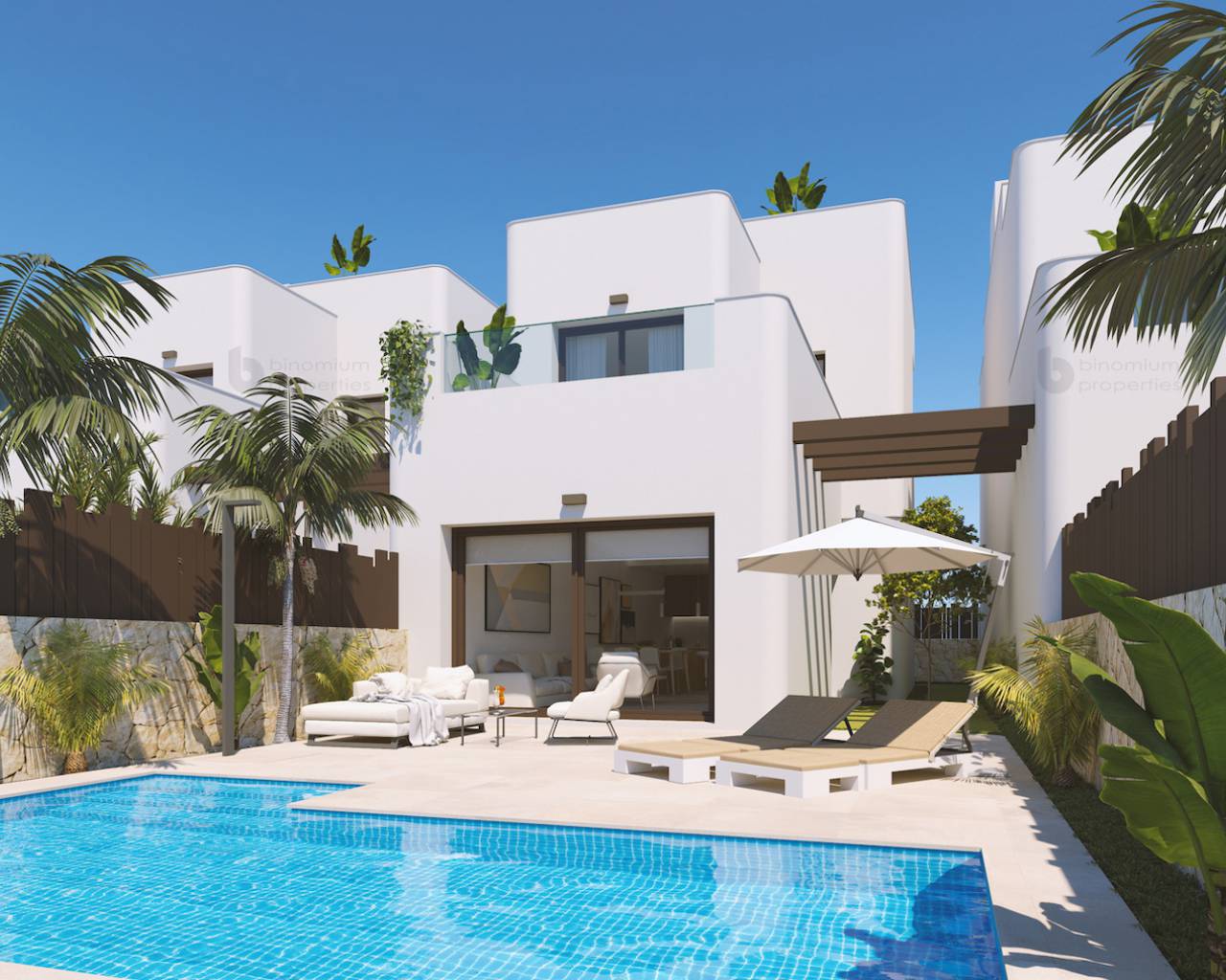 Új építésű ingatlan - Villa - Pilar de la Horadada - Mil Palmeras