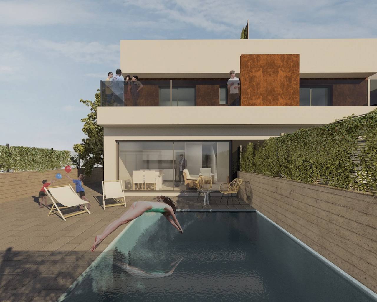 Új építésű ingatlan - Villa - San Javier - Santiago de la Ribera