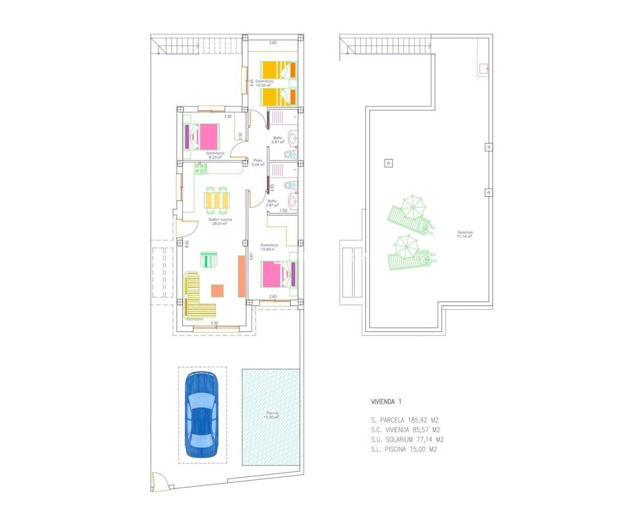 Új építésű ingatlan - Villa -
San Javier