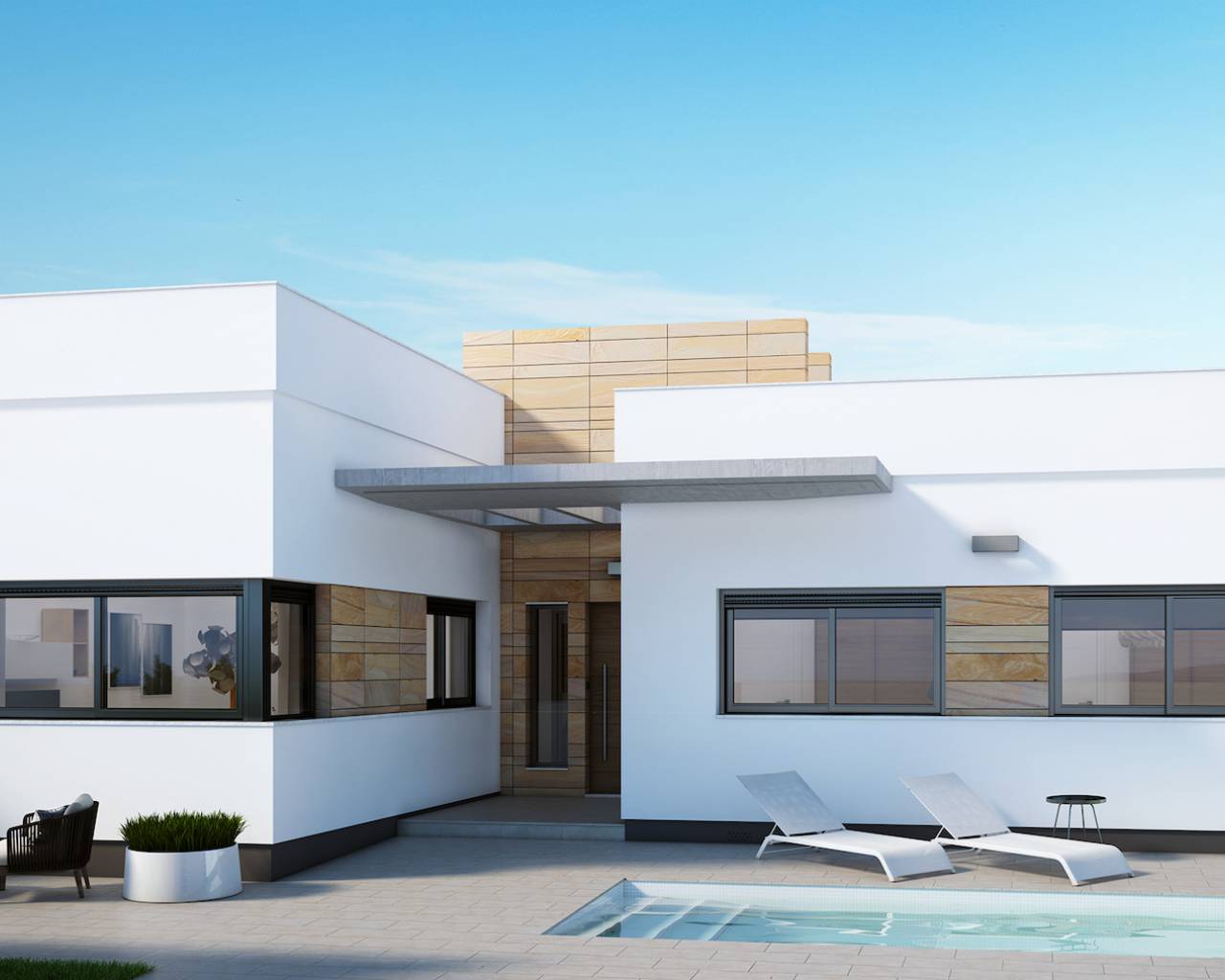 Új építésű ingatlan - Villa - Torre Pacheco - Dolores