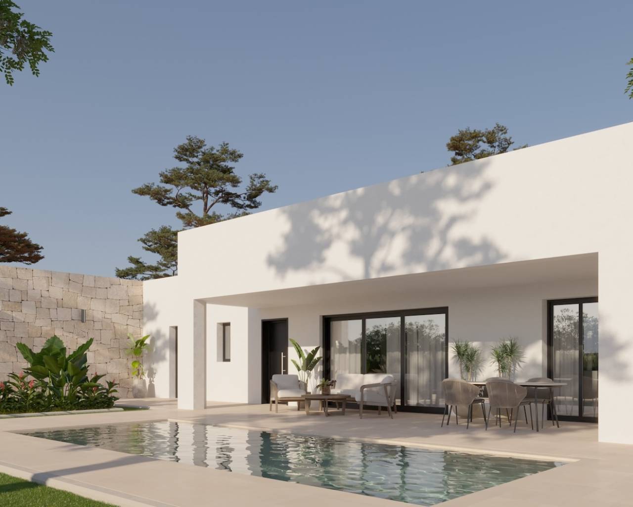 Villa - New build - Hondón de las Nieves - Oasis