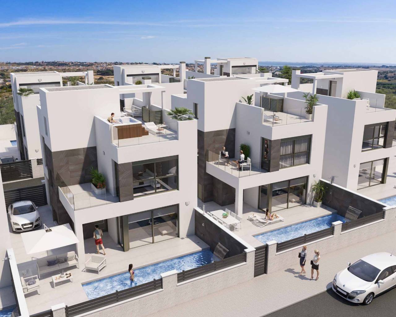 Villa - Új építésű ingatlan - Orihuela Costa - Playa Flamenca
