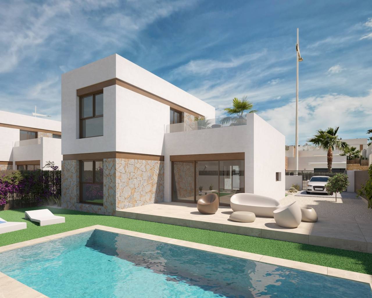 Vrijstaande villa - Nieuwbouw - Alicante - La Finca Golf