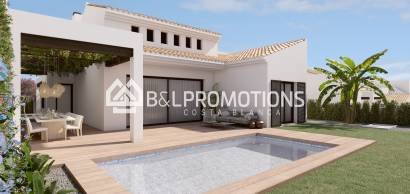 Vrijstaande villa - Nieuwbouw -
            Alicante - V618