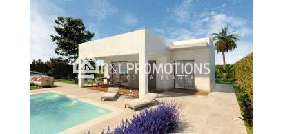 Vrijstaande villa - Nieuwbouw -
            Hondón de las Nieves - V704