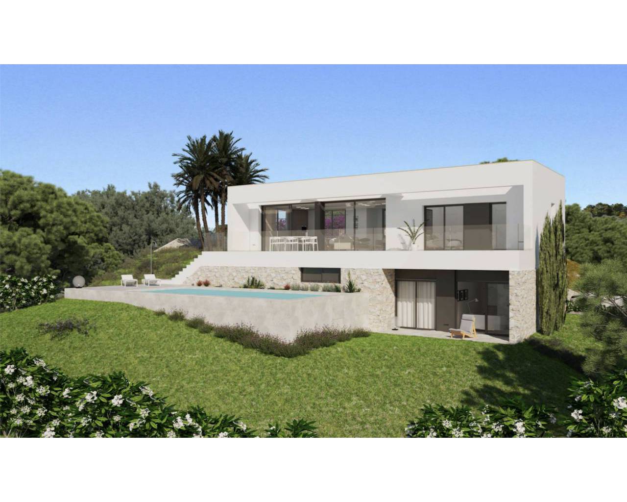 Vrijstaande villa - Nieuwbouw - Orihuela Costa - Las Colinas Golf