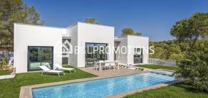 Vrijstaande villa - Nieuwbouw -
            Orihuela Costa - V375