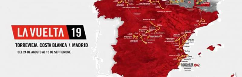 De Ronde van Spanje 2019 vertrekt vanuit Torrevieja