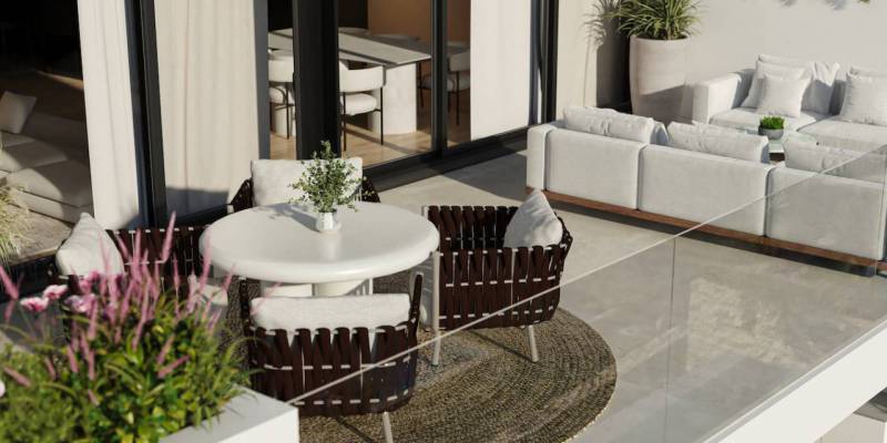In dit spectaculaire nieuwbouw appartement te koop in Las Colinas Golf leeft u het leven van uw dromen