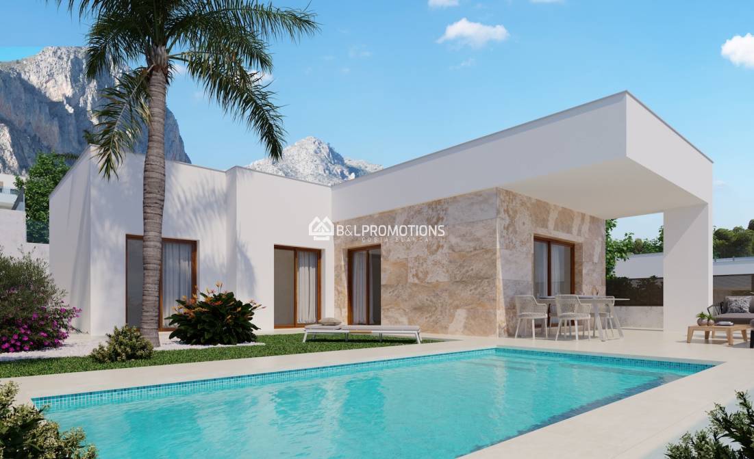 Nieuwbouw - Vrijstaande villa -
Polop