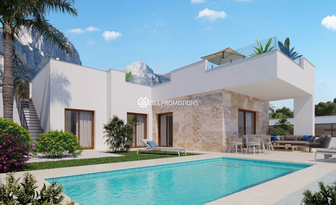 Nieuwbouw - Vrijstaande villa -
Polop