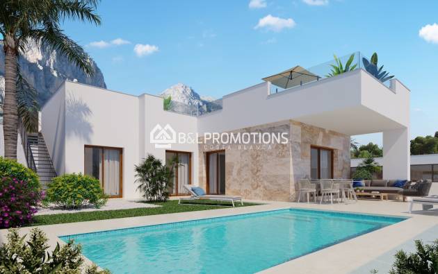 Nieuwbouw - Vrijstaande villa -
Polop